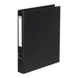 Icon Ringbinder Linen A4 2D 26mm Black Icon Ringbinder Linen A4 2D 26mm Black