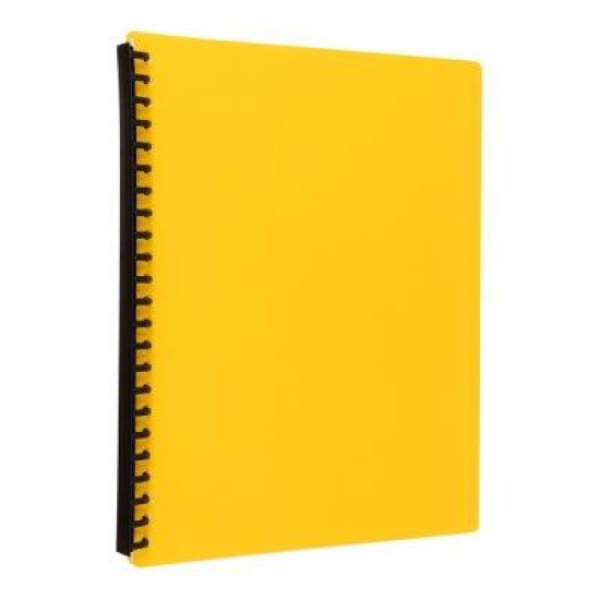Okin Refillable Display Book A4 20 Pocket Yellow