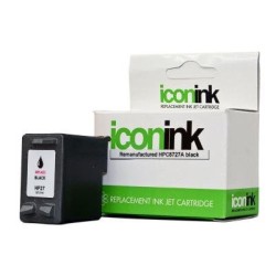 Icon Remanufactured HP 27 Black Ink Cartridge (C8727AA)