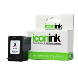 Icon Remanufactured HP 901 Black XL Ink Cartridge (CC654A)