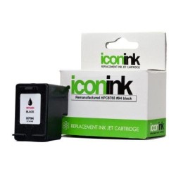 Icon Remanufactured HP 94 Black Ink Cartridge (C8765WA)