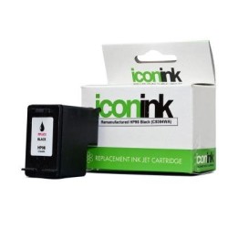 Icon Remanufactured HP 98 Black Ink Cartridge (C9364WA) Icon Remanufactured HP 98 Black Ink Cartridge (C9364WA)