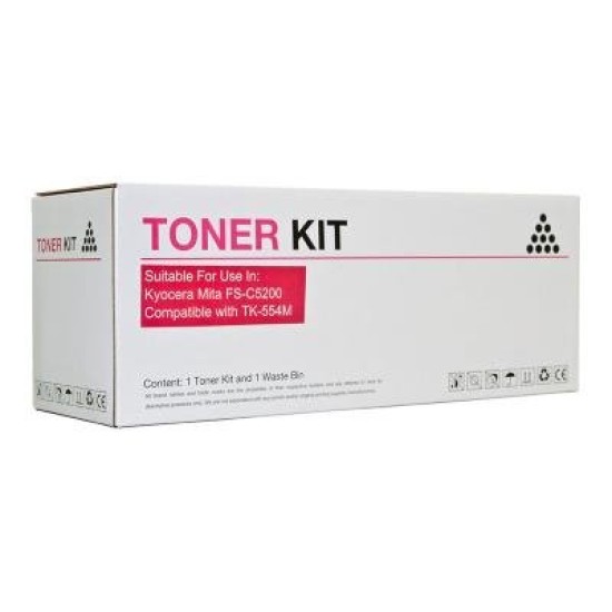 Icon Compatible Kyocera TK554 Magenta Toner Cartridge