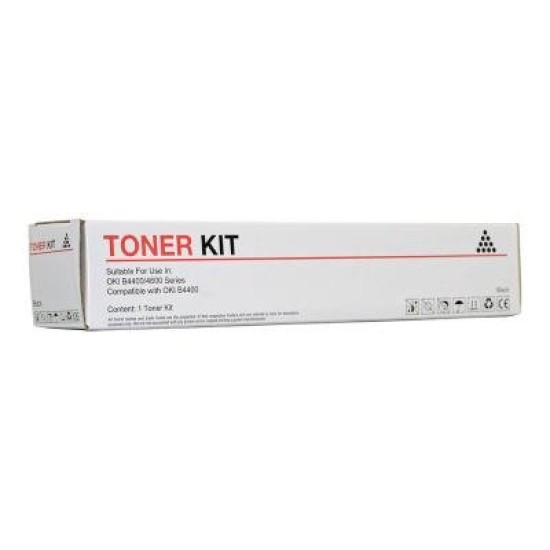Icon Compatible OKI B44TONE Black Toner Cartridge