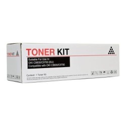 Icon Compatible OKI C5600 C5700 Black Toner Cartridge Icon Compatible OKI C5600 C5700 Black Toner Cartridge