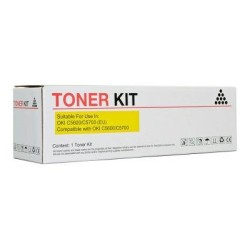 Icon Compatible OKI C5600 C5700 Yellow Toner Cartridge Icon Compatible OKI C5600 C5700 Yellow Toner Cartridge