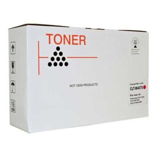 Icon Remanufactured Samsung CLTM407S Magenta Toner Cartridge
