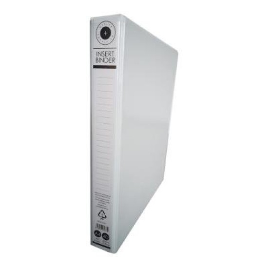 OSC Insert Binder A4 4D 25mm White