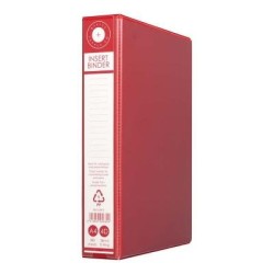 OSC Insert Binder A4 4D 38mm Red OSC Insert Binder A4 4D 38mm Red