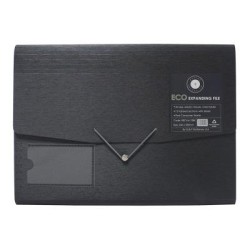 OSC Eco Expanding File A4 12 Pocket Black OSC Eco Expanding File A4 12 Pocket Black