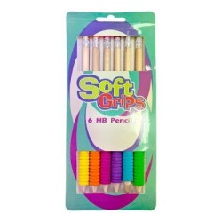 Groovy Grip HB Pencils, Pack of 6 Groovy Grip HB Pencils, Pack of 6