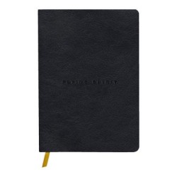 Flying Spirit Leather Journal A5 Lined Black Flying Spirit Leather Journal A5 Lined Black