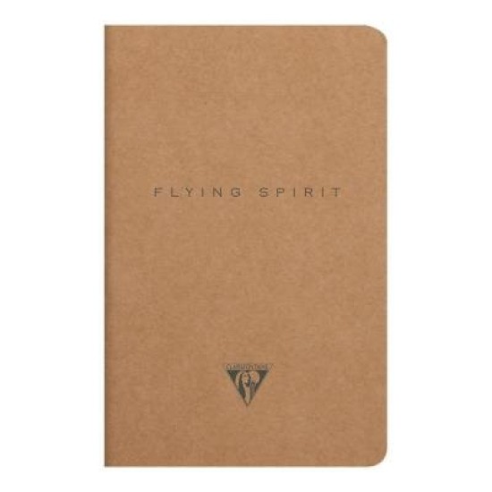Flying Spirit Sewn Notebook 11x17cm Kraft