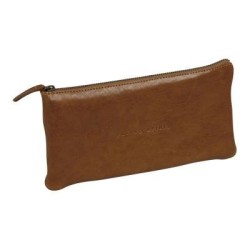 Flying Spirit Pencil Case Flat Cognac Flying Spirit Pencil Case Flat Cognac