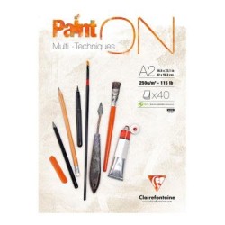 PaintON Pad White A2 40sh PaintON Pad White A2 40sh
