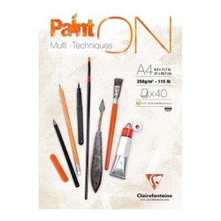 PaintON Pad White A4 40sh PaintON Pad White A4 40sh