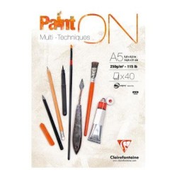 PaintON Pad White A5 40sh PaintON Pad White A5 40sh