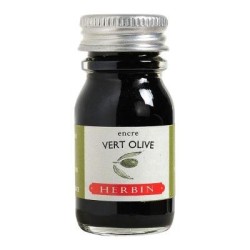 Herbin Writing Ink 10ml Vert Olive Herbin Writing Ink 10ml Vert Olive