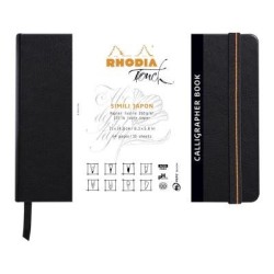 Rhodia Touch Calligrapher Book A5 Landscape Blank Rhodia Touch Calligrapher Book A5 Landscape Blank