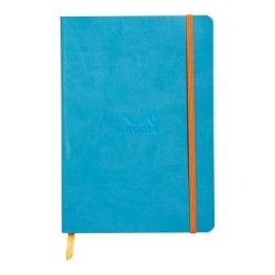 Rhodiarama Softcover Notebook A5 Dotted Turquoise