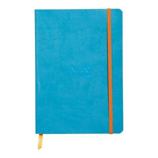 Rhodiarama Softcover Notebook A5 Dotted Turquoise