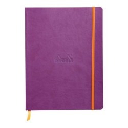 Rhodiarama Softcover Notebook B5 Dotted Purple