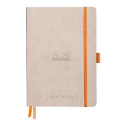 Rhodiarama Goalbook A5 Dotted Beige