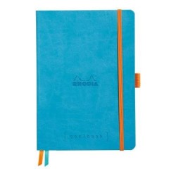 Rhodiarama Goalbook A5 Dotted Turquoise Rhodiarama Goalbook A5 Dotted Turquoise