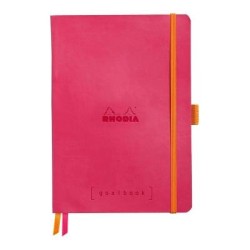 Rhodiarama Goalbook A5 Dotted Raspberry