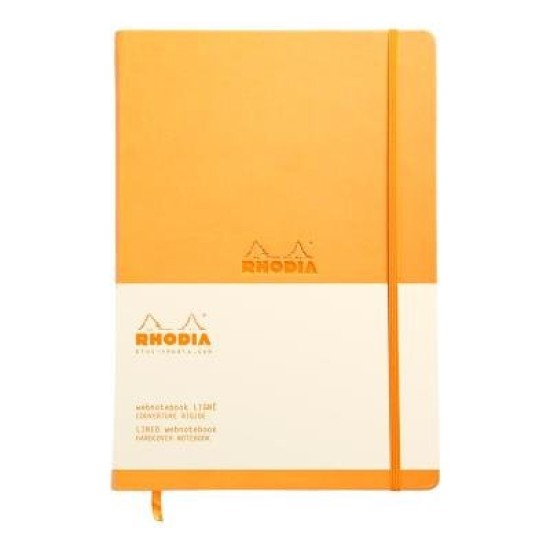 Rhodia Webnotebook A4 Blank Orange