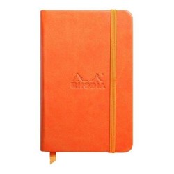 Rhodiarama Hardcover Notebook Pocket Lined Tangerine Rhodiarama Hardcover Notebook Pocket Lined Tangerine