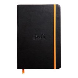 Rhodiarama Hardcover Notebook A5 Blank Black Rhodiarama Hardcover Notebook A5 Blank Black