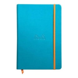 Rhodiarama Hardcover Notebook A5 Blank Turquoise Rhodiarama Hardcover Notebook A5 Blank Turquoise
