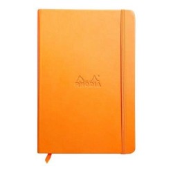 Rhodiarama Hardcover Notebook A5 Lined Orange Rhodiarama Hardcover Notebook A5 Lined Orange