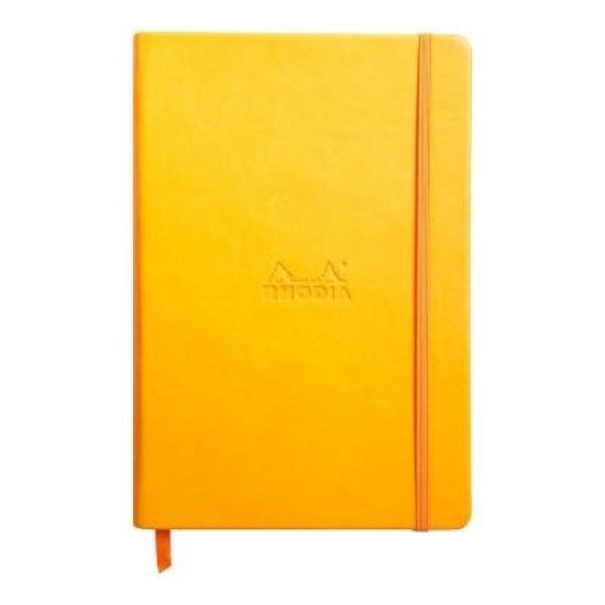 Rhodiarama Hardcover Notebook A5 Lined Daffodil