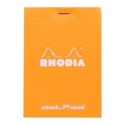 Rhodia dotPad No. 12 85x120mm Orange Rhodia dotPad No. 12 85x120mm Orange