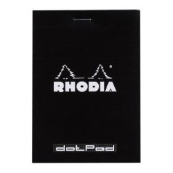 Rhodia dotPad No. 12 85x120mm Black Rhodia dotPad No. 12 85x120mm Black