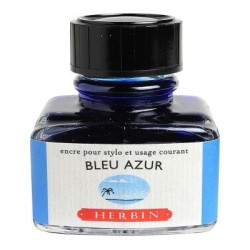 Herbin Writing Ink 30ml Bleu Azur Herbin Writing Ink 30ml Bleu Azur