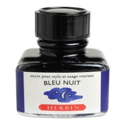 Herbin Writing Ink 30ml Bleu Nuit Herbin Writing Ink 30ml Bleu Nuit