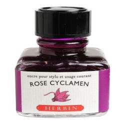 Herbin Writing Ink 30ml Rose Cyclamen Herbin Writing Ink 30ml Rose Cyclamen