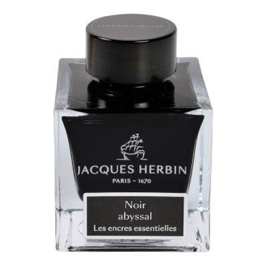 Jacques Herbin Essential Ink 50ml Noir Abyssal