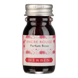 Herbin Scented Ink 10ml Red, Rose Scent Herbin Scented Ink 10ml Red, Rose Scent