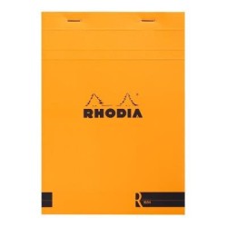 Rhodia le R Pad No. 16 A5 Blank Orange Rhodia le R Pad No. 16 A5 Blank Orange