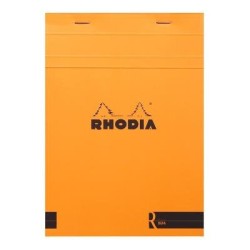 Rhodia le R Pad No. 16 A5 Lined Orange Rhodia le R Pad No. 16 A5 Lined Orange