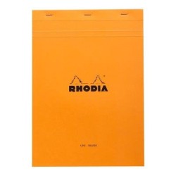 Rhodia Bloc Pad No. 18 A4 Blank Orange Rhodia Bloc Pad No. 18 A4 Blank Orange