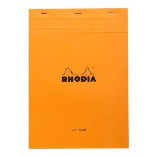 Rhodia Bloc Pad No. 18 A4 Blank Orange