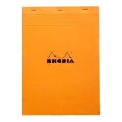 Rhodia Bloc Pad No. 18 A4 Grid Orange Rhodia Bloc Pad No. 18 A4 Grid Orange