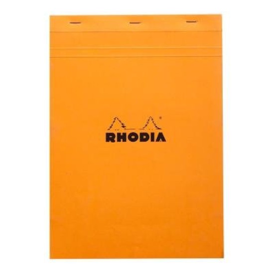 Rhodia Bloc Pad No. 18 A4 Grid Orange