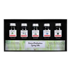 Herbin Ink 10ml Spring, Pack of 5 Herbin Ink 10ml Spring, Pack of 5