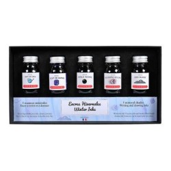 Herbin Ink 10ml Winter, Pack of 5 Herbin Ink 10ml Winter, Pack of 5
